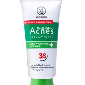 맨솔래담 여드름 세안제 Acnes Ceamy Wash 100g, 1개