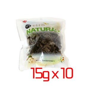 목이버섯 15g 10개 (15g x 10봉), 1개