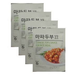 노브랜드 마파두부 덮밥소스 100g x 4개 총 400g