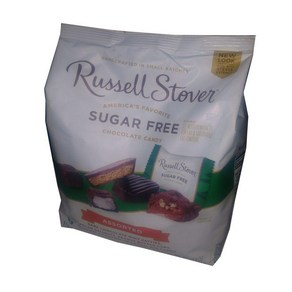 Russell Stove 무설탕 초콜릿 캔디 모음 594.2g(20oz) 백, 1개