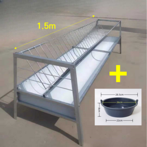 염소 양 돼지 먹이통 구유통 사료통, 1개, 22kg