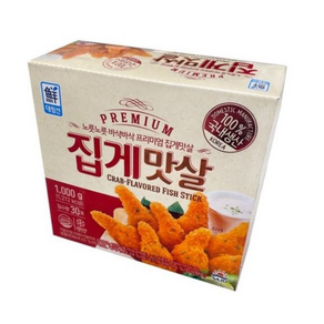 대림선 프리미엄 집게맛살 1kg, 3개