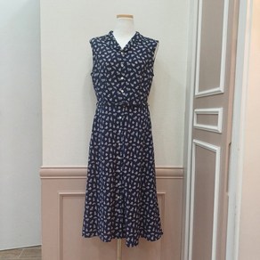 BCBG 테일즈프린트OP 원피스 _ B4B5O647 55 [NAVY]