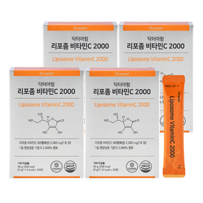 닥터아람 리포좀 비타민C 2000 분말 스틱 30포, 4개, 90g