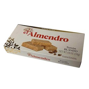 El Almendo Tuon Blondo Taditional Soft Spanish El Almendo Tuon Blondo 구운 아몬드와 꿀을 곁들인 전통적인 부드러, 1개, 200g