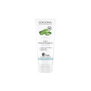 LOGONA Natukosmetik 로고나 3in1 알로에베라 클렌징 100ml, 1개