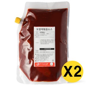 아이엠소스 오징어볶음소스, 2kg, 2개