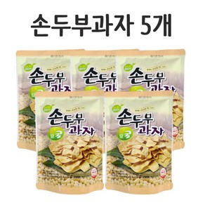 (리치식품) 손두부과자 90g, 5개