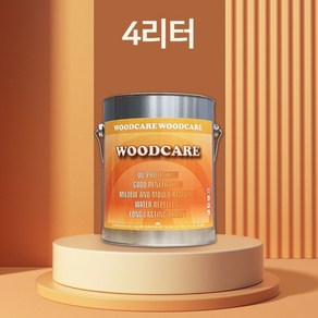 우드케어 오일스테인 4리터, 1개, 4L