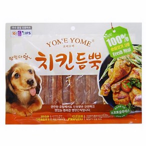 치킨듬뿍 400G 소프트 슬라이스 강아지좋은간식 포메라니안간식