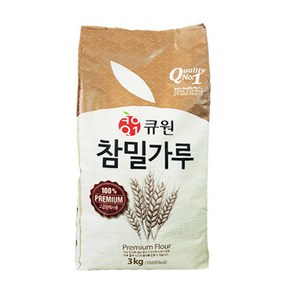 큐원 참 밀가루 3kg