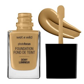 Wet n wild Photo Focus Dewy Foundation 장미 아이보리, 캐러멜, 파운데이션