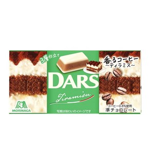 모리나가 DARS 다스 치즈케이크 티라미수 맛 12개입, 10개, 47g