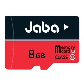 JABA MicoSDHC 8GB 마이크로SD카드 메모리카드, 1개