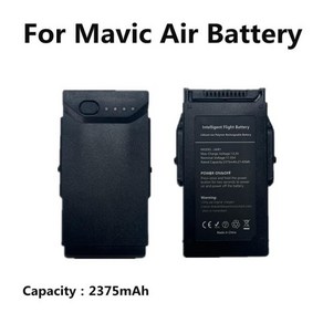 Mavic Ai 비행 배터리에 적합 드론 21 분 시간 2375mAh, 01 Battey 1 Pcs, 1개