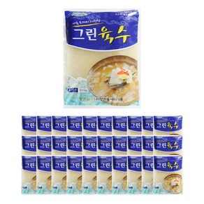 맛찬들 그린냉면육수 340g x 30개(박스)