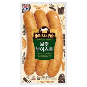 사조대림 부어스트 3종 브랏부어스트 300g 1개