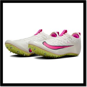 나이키 줌 슈퍼플라이 엘리트 2 화이트핑크 육상화 스파이크화 런닝화 Nike Zoom Supefly Elite 2 Tack Field Tack Shoes