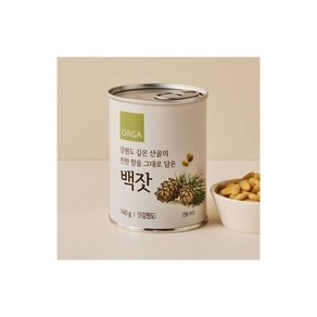 ORGA 올가 백잣 (국산) 140g, 1개