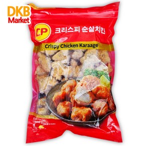 [DKB] 도꺠비마켓 G.CP 크리스피 순살 치킨 (드라이), 1kg, 3개