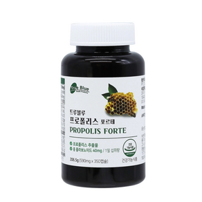 [코스트코] 트루블루 프로폴리스포르테 590mg x 350캡슐 / 항산화영양제/플라보노이드 40mg함유 비타민E 14mg함유, 1개, 350정