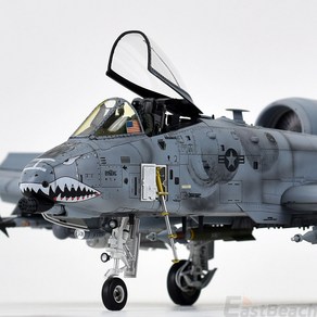 아카데미과학 1/48 미공군 A-10C 썬더볼트2 탱크킬러 12348 전투폭격기 비행기 모형 프라모델, 1개