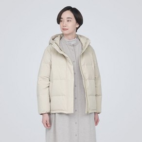 무인양품 MUJI 여성 발수 후드 다운 재킷 BD0X1A3A