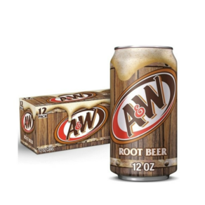 A&W Root bee 미국 소다 에이앤더블유 루트 비어 탄산음료 12oz (355ml) 12캔세트 미국음료, 355ml, 12개