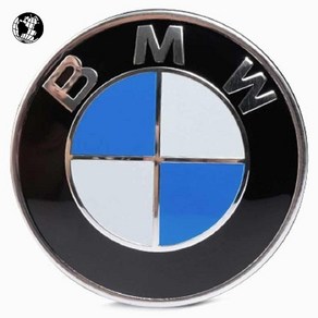 호환 튜닝 BMW카로고 트렁크 마크 엠블럼 비엠 자동차본넷 부착 로고, 1 시리즈 - 백마크