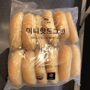 이케아 미니 핫도그빵 일반포장 동절기만, 324g, 1개