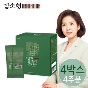 [공식판매처] 김소형 올초식 / 김소형 생식 / 매크로바이오틱 식이법 / 120종 과일 야채 곡물 식사대용식, 4개, 420g