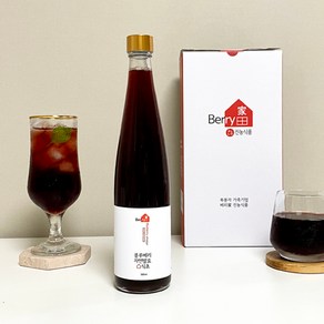 블루베리 발효식초 100%, 500ml, 2병(1세트)