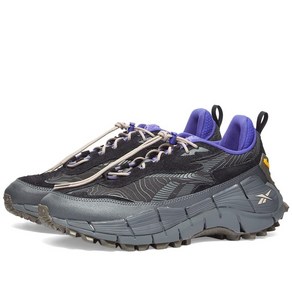 Reebok Zig Kinetica 2.5 Edge - Core Black Grey & Purple130814