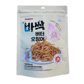 달곰 바싹 버터오징어 75g x 1개 맥주안주 술안주 주전부리