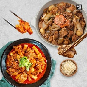 [KT알파쇼핑]참다른 순살 춘천닭갈비 500g x 2팩 + 간장닭갈비 500g x 2팩, 2개