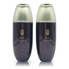 수려한 효 녹용콜라겐 2종 수액 140ml + 유액 140ml 주름+미백 탄력케어, 1세트