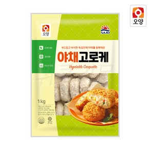 신일푸드 사조오양 오양 야채고로케 1kg (10봉), 10개