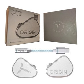 TANCHJIM ORIGIN 다이내믹 드라이브 HIFI 음악 헤드셋, ORIGIN+FIIO JA11