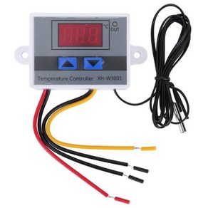 24V 디지털 12V 110220V XHW3001 마이크로 220V 온도 10A 스위치 컨트롤러 온도조절기 제어 컴퓨터, 1개