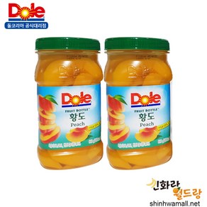 dole 돌 후룻바틀 황도 666g, 2개