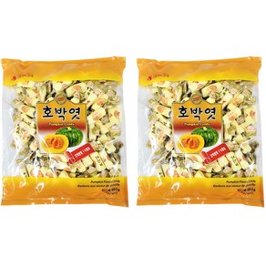 마트코리아 티라노 호박엿 캔디, 650g, 2개