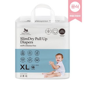 [애플크럼비] 슬림 드라이 팬티형 XL 6팩, 없음