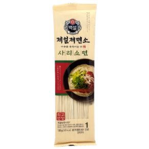 백설 제일제면소 간편하게 넣어먹는 1인분 사리, 사리소면100g, 1개, 100g