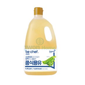 동원홈푸드 비셰프 콩식용유 1.8L 대두유, 1개