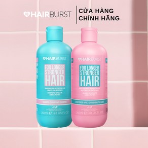 [헤어버스트] 샴푸&컨디셔너 포 롱거 스트롱 헤어세트 set dau goi xa HAIR BURST, 1세트