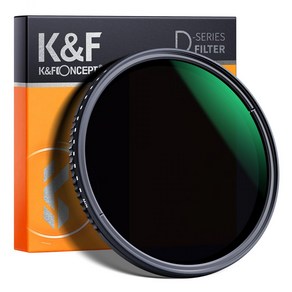 K&F CONCEPT NANO-A Variable ND8-ND2000 가변필터 AGC Glass 37mm