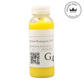 골든킹 끝내주는 금귤 퓨레 300ml 냉동 kumquat puee, 1개