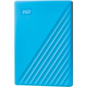 Western Digital 5TB My Passport 휴대용 외장 하드 드라이브백업 소프트웨어 및 암호 보호 기능 포함 Black WDBPKJ0050BBKWESN