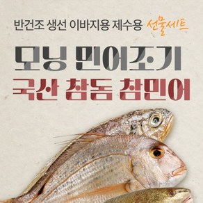 제사상 생선 세트 국산 참민어 참돔 반건조 생선 민어조기 선물세트3번(대), 1개