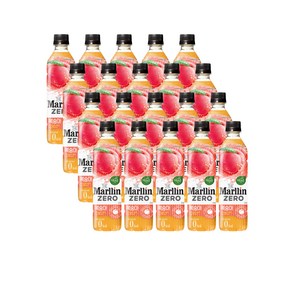 자연은 더말린 복숭아 혼합음료, 500ml, 20개
